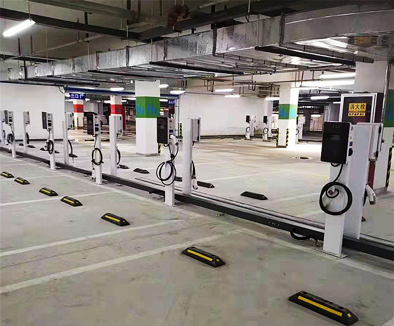 7KW充電樁小區(qū)安裝案列圖